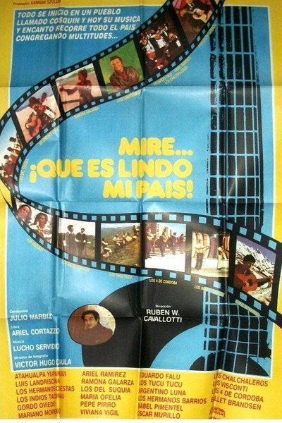 Póster de Mire qué lindo es mi país