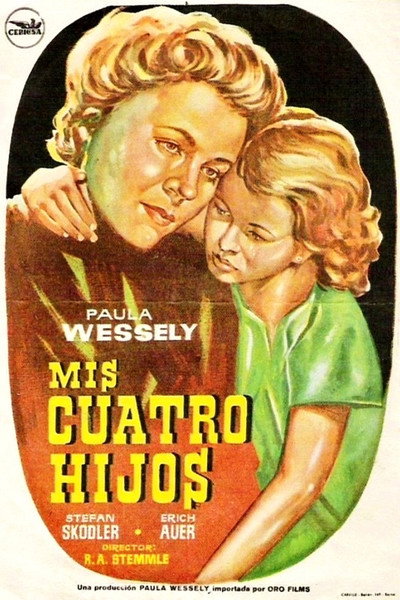 Póster de Mis cuatro hijos