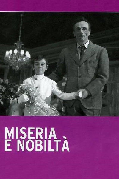 Póster de Miseria e nobiltà