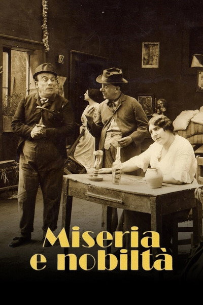 Póster de Miseria e nobiltà