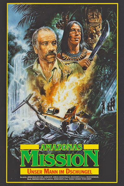 Póster de Misión en la selva