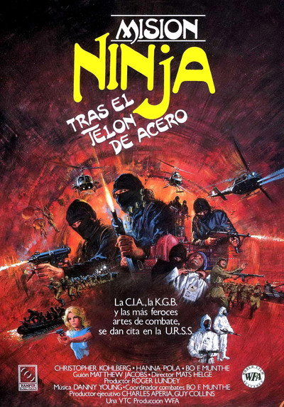 Póster de Misión ninja: Tras el telón de acero