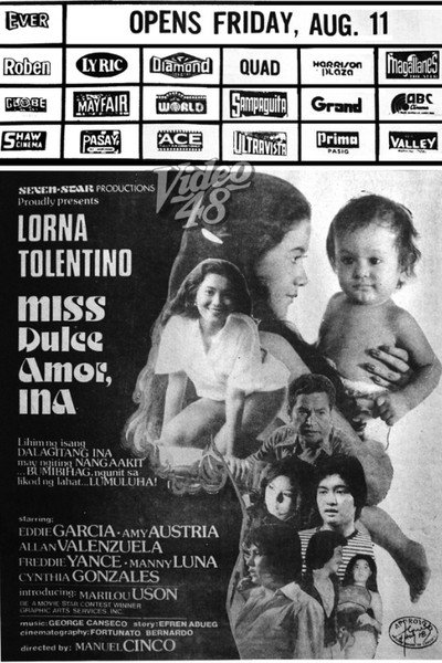 Póster de Miss Dulce Amor, Ina