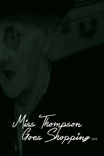 Póster de Miss Thompson Goes Shopping