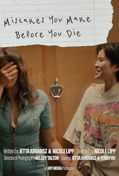 Póster de Mistakes You Make Before You Die