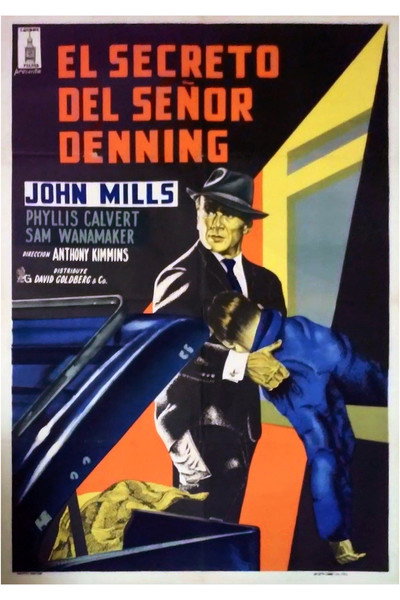 Póster de Mister Denning, asesino