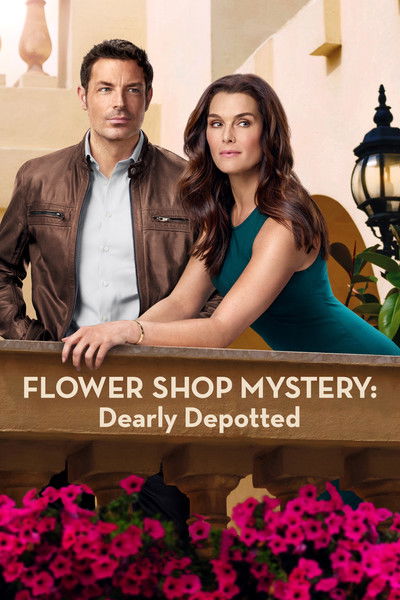 Póster de Misterio en la Floristería: Un entierro sospechoso