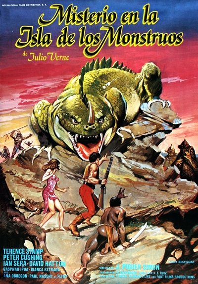 Póster de Misterio en la isla de los monstruos