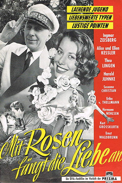 Póster de Mit Rosen fängt die Liebe an
