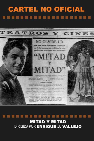 Póster de Mitad y mitad