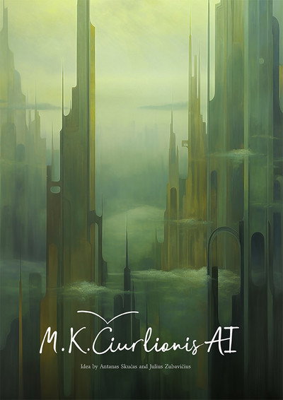 Póster de M.K. Ciurlionis AI