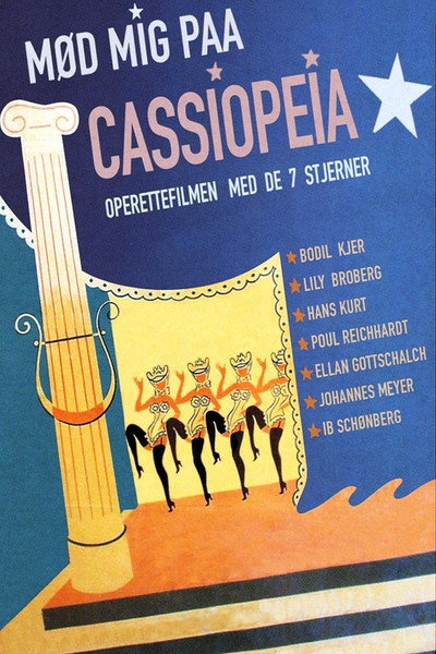 Póster de Mød mig paa Cassiopeia