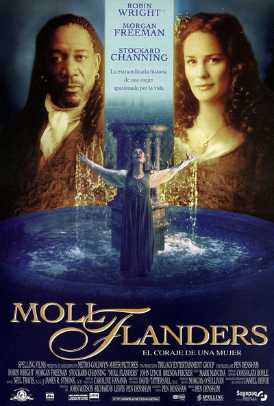 Póster de Moll Flanders: El coraje de una mujer