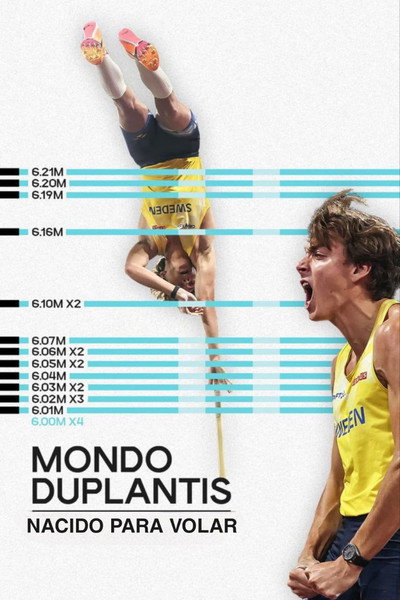Póster de Mondo Duplantis. Nacido para volar
