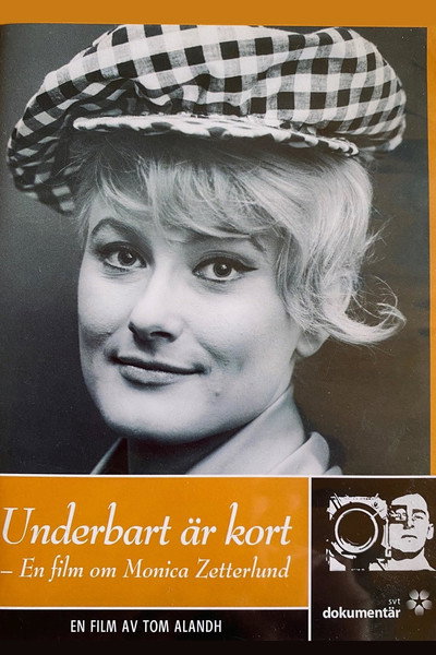 Póster de Monica Zetterlund - Underbart är kort