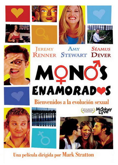 Póster de Monos enamorados