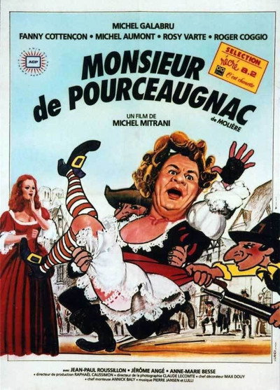 Póster de Monsieur de Pourceaugnac