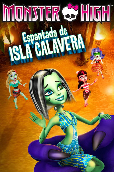 Póster de Monster High: Espantada de isla calavera