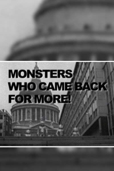 Póster de Monsters Who Came Back for More!