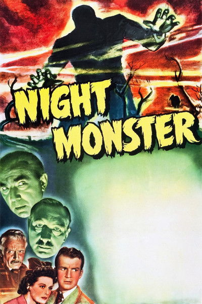 Póster de Monstruo nocturno