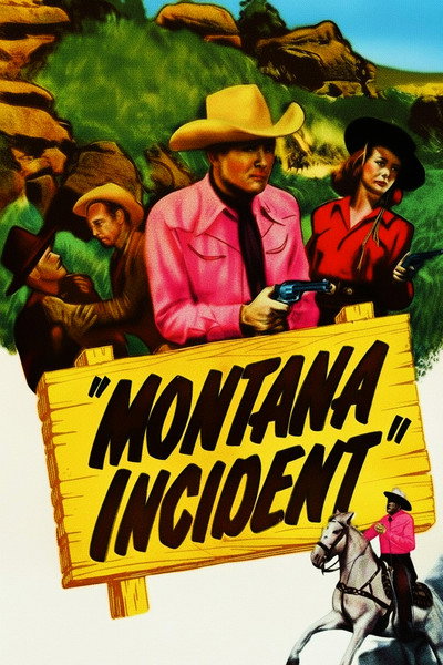 Póster de Montana Incident