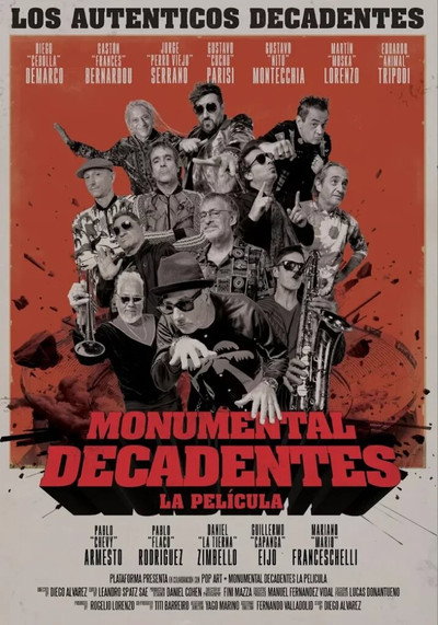 Póster de Monumental Decadentes- La Película