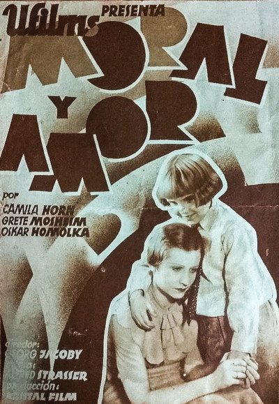 Póster de Moral y amor