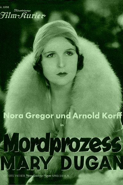 Póster de Mordprozeß Mary Dugan
