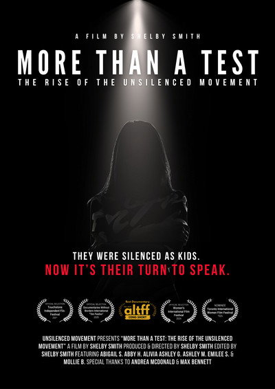 Póster de More Than a Test: The Rise of the Unsilenced Movement