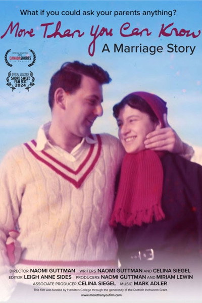 Póster de More Than You Can Know: A Marriage Story