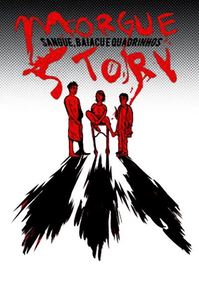 Póster de Morgue Story: Sangue, Baiacu e Quadrinhos