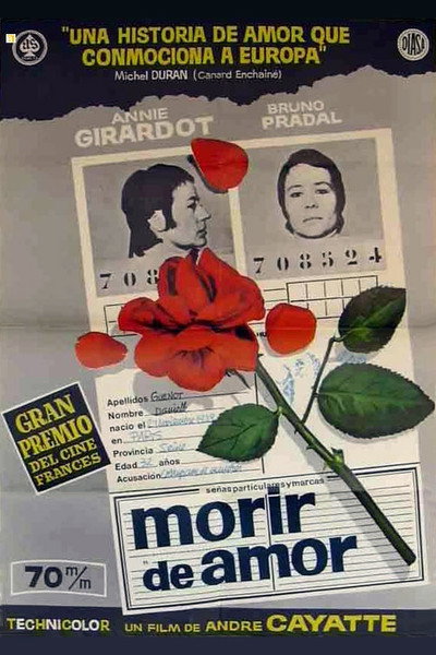 Póster de Morir de amor