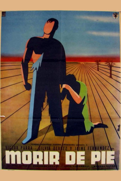 Póster de Morir de pie