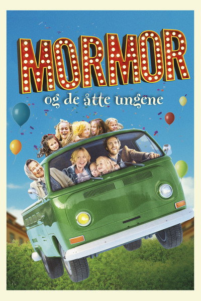 Póster de Mormor og de åtte ungene