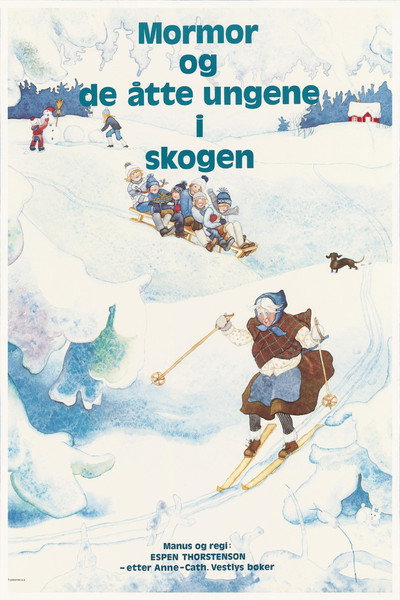 Póster de Mormor og de åtte ungene i skogen
