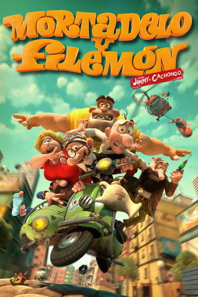 Póster de Mortadel·lo i Filemó contra en Jimmy el Catxondo