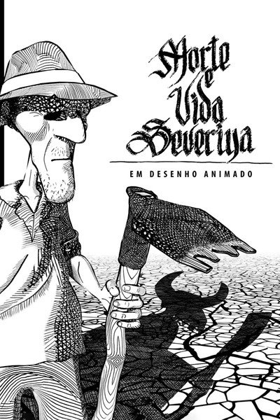 Póster de Morte e Vida Severina (em desenho animado)