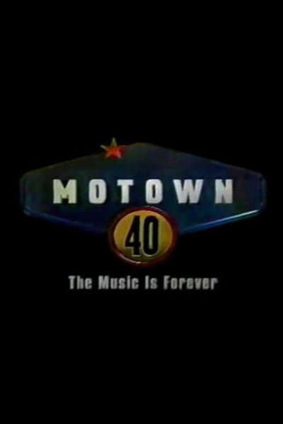 Póster de Motown 40: The Music Is Forever