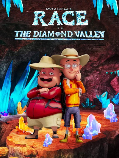 Póster de Motu Patlu & The Race to the Diamond Valley