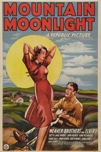 Póster de Mountain Moonlight
