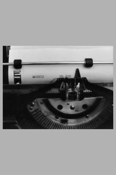 Póster de Mourir un peu