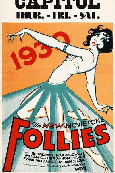 Póster de Movietone Follies, 1930