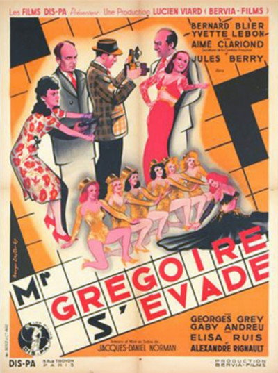 Póster de Mr. Gregoire Runs Away