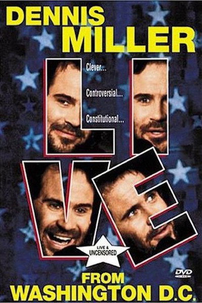 Póster de Mr. Miller Goes to Washington Starring Dennis Miller
