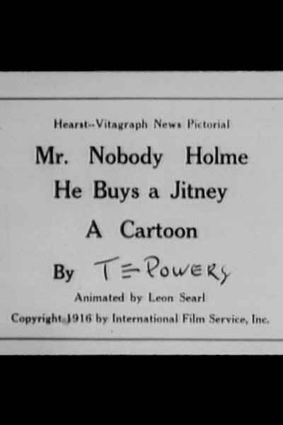 Póster de Mr. Nobody Holme Buys a Jitney