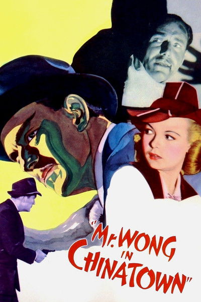 Póster de Mr. Wong en el barrio chino