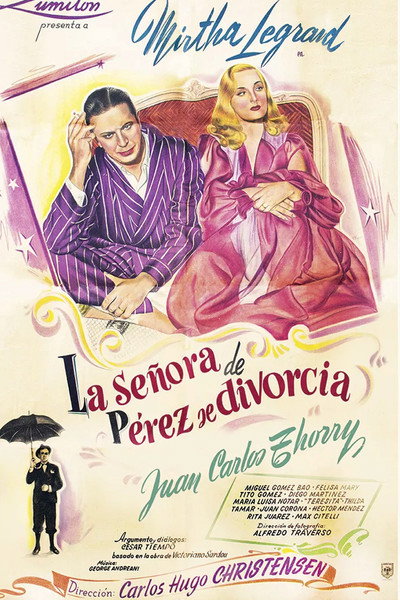 Póster de Mrs. Perez and Her Divorce