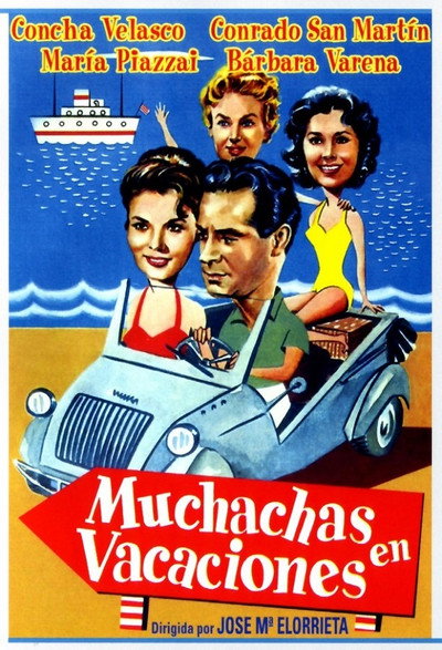 Póster de Muchachas en vacaciones