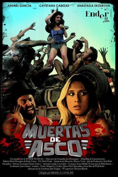 Póster de Muertas de asco