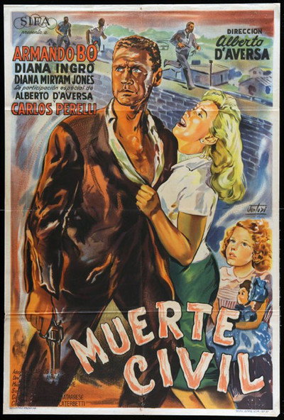 Póster de Muerte civil